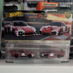 Red Twin Race Car Set - Die-Cast Kids Vehicles